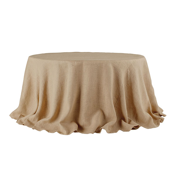 We should start with table linens you could do a crisp white linen but I 